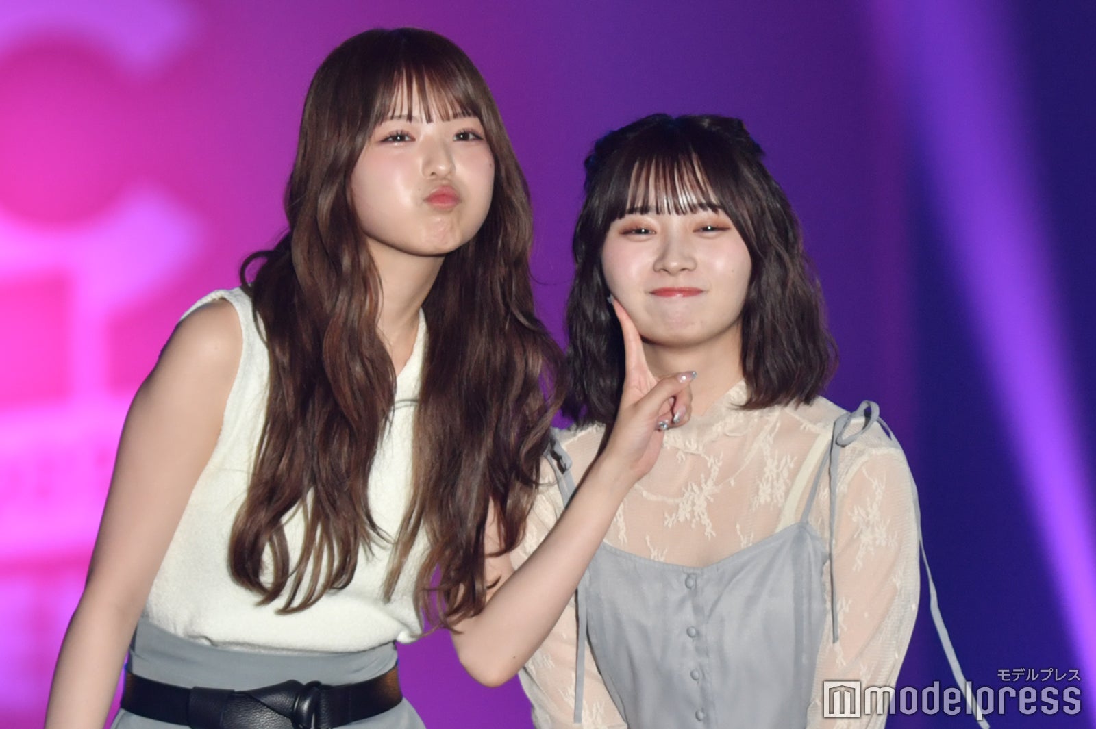 折田涼夏、実熊瑠琉（C）モデルプレス