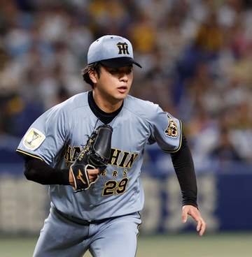 阪神 高橋遥人が自己最長28イニング連続無失点！球団60年ぶりの3試合連続完封へ5回まで2安打で62球 六回に自ら安打→続く高寺が先制2ラン
