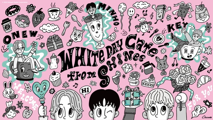 WHITE DAY Cafe from SHINee／提供画像