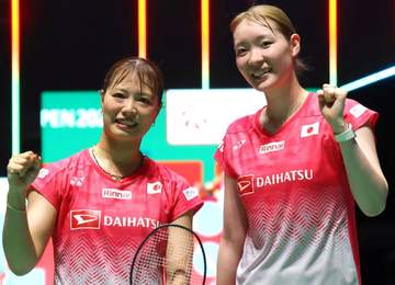 「フクマツ」ペアが接戦制しベスト8進出 福島「なんとか乗り越えられた」松本「2人で勝ち切れたことに意味がある」