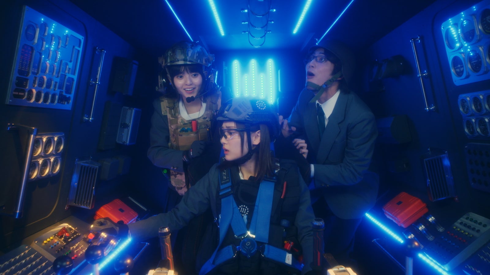 齋藤飛鳥、山下美月、板垣瑞生（C）2020 「映像研」実写映画化作戦会議（C）2016 大童澄瞳／小学館