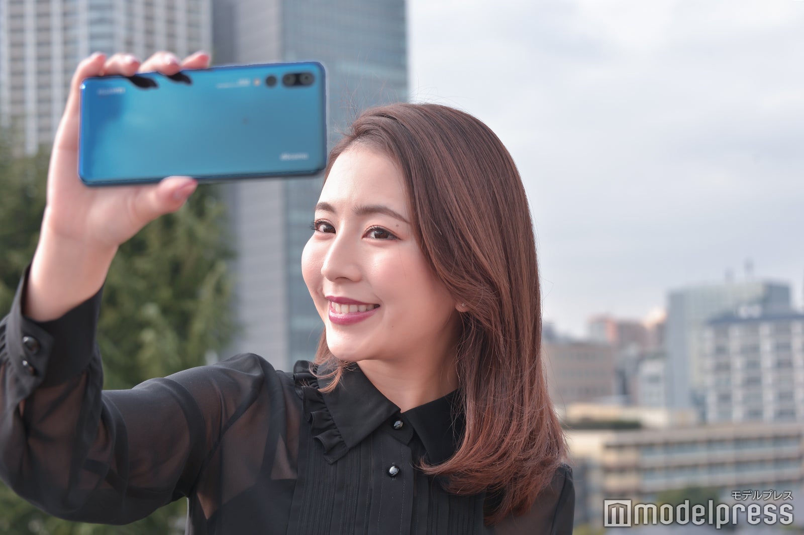 カメラ機能も充実の「HUAWEI P20 Pro」（C）モデルプレス
