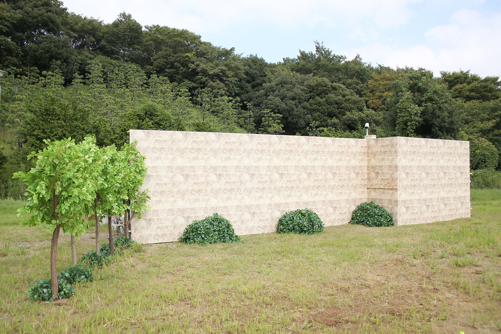 アクション対決のために造設されたセット（C）NTV