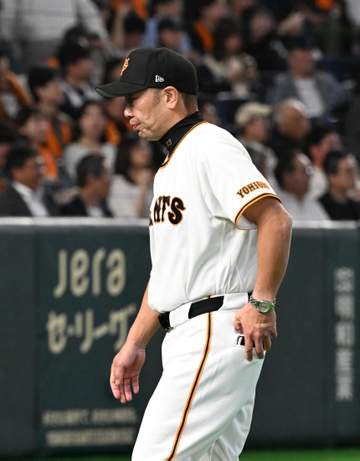 巨人・阿部監督 敗戦にも収穫強調 プロ1号の山瀬を「いい準備をしてきたから打てた」と評価 「それで勝ってたらもっとかっこよかった」と悔しがる