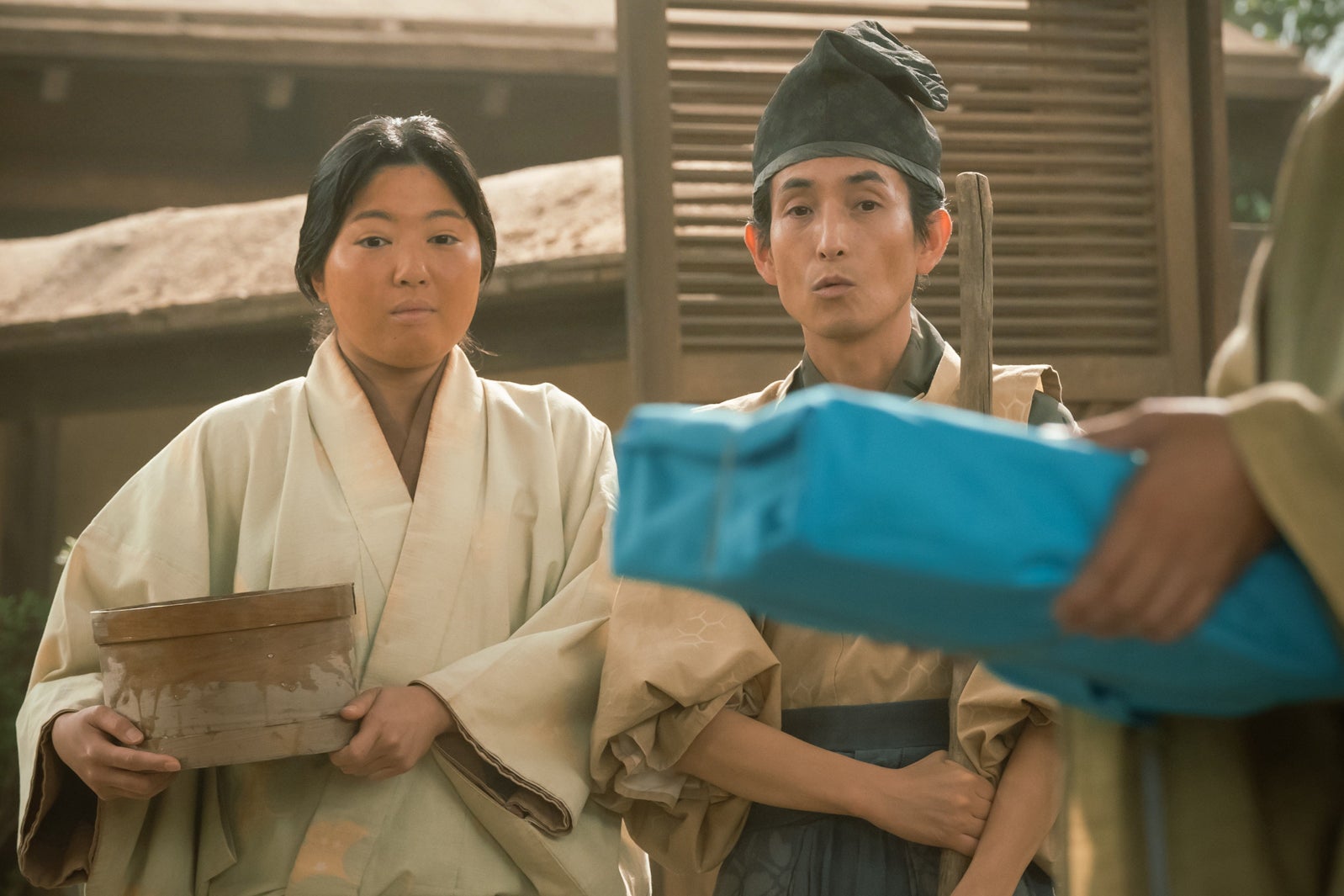 蔵下穂波、矢部太郎「光る君へ」第31話（C）NHK