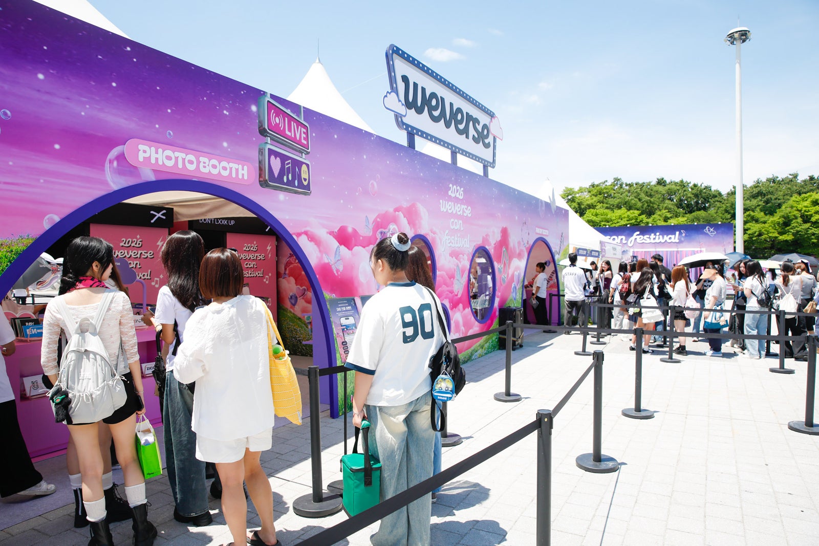 会場の様子（C）2026 Weverse Con Festival