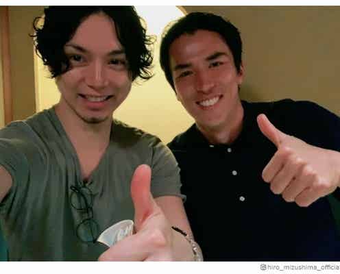 水嶋ヒロ、長谷部誠選手との豪華2ショット公開に「すごすぎる」「2人ともイケメン」の声