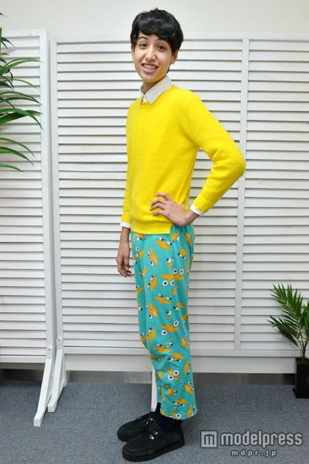 しっかりポーズも決めるけみお