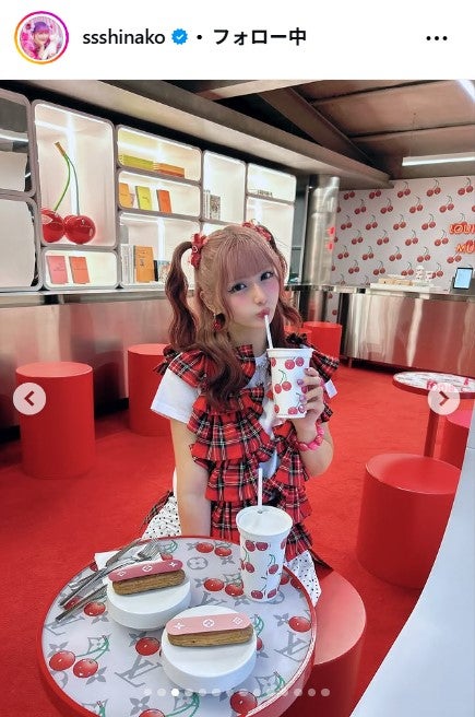 しなこInstagramより