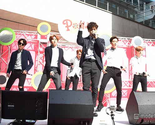BEAST、華やかなパフォーマンスで魅了 鳴り止まぬ歓声が日テレタワーに響く
