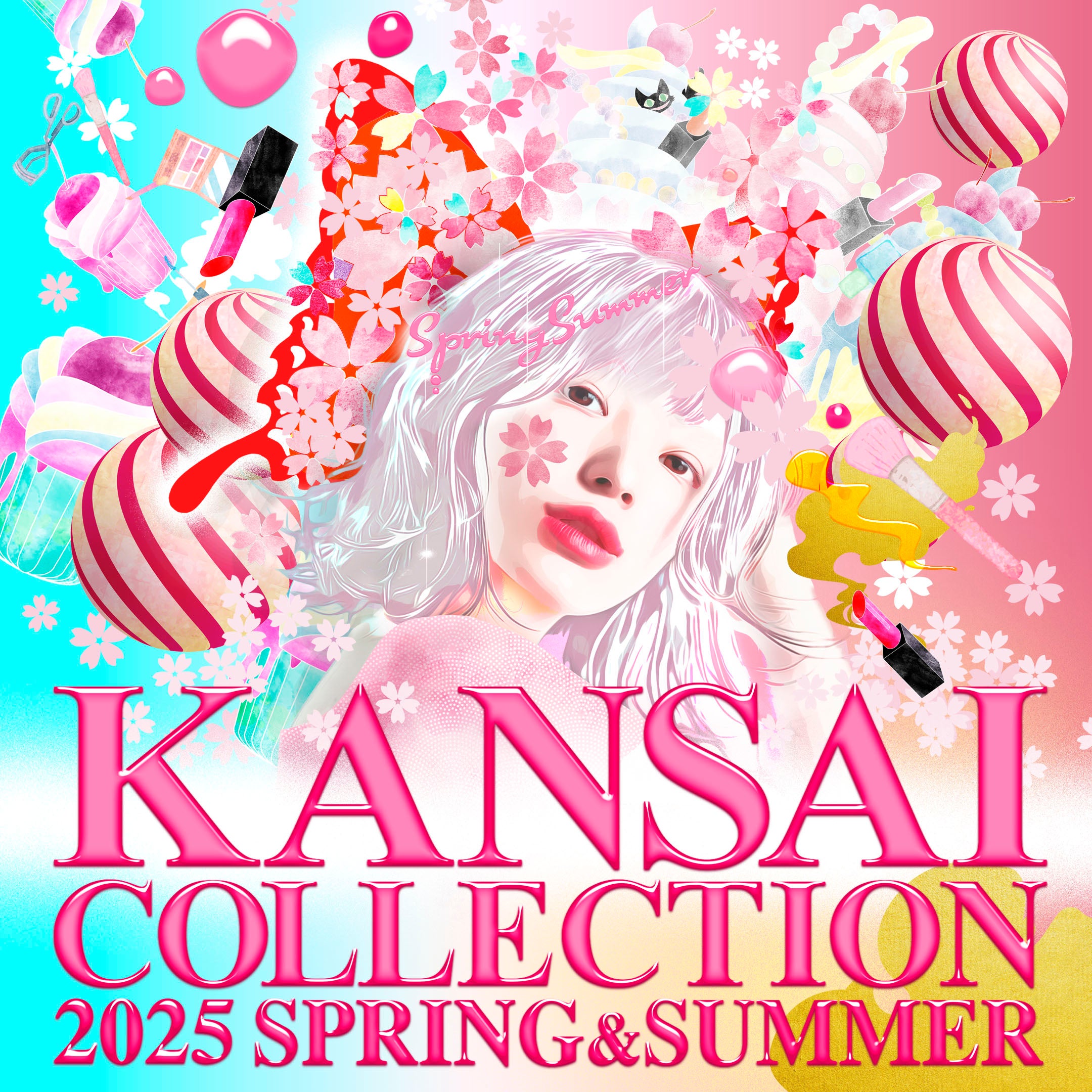 「KANSAI COLLECTION 2025 SPRING＆SUMMER」メインビジュアル（提供写真）