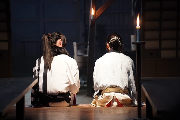 前田拳太郎、奥智哉「君とゆきて咲く~新選組青春録~」第16話より(C)テレビ朝日