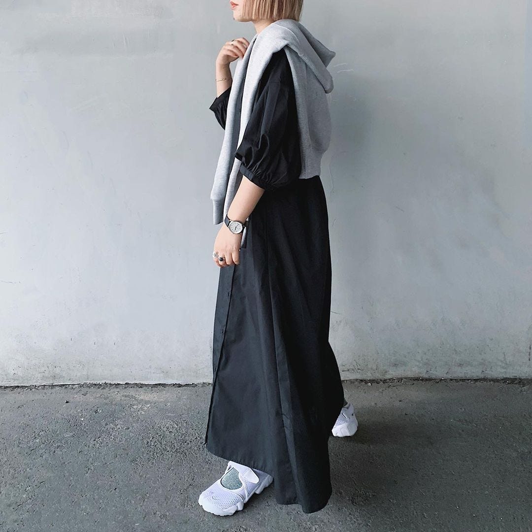 これ Gu に見える 高見えすぎる ワンピ コーデ モデルプレス