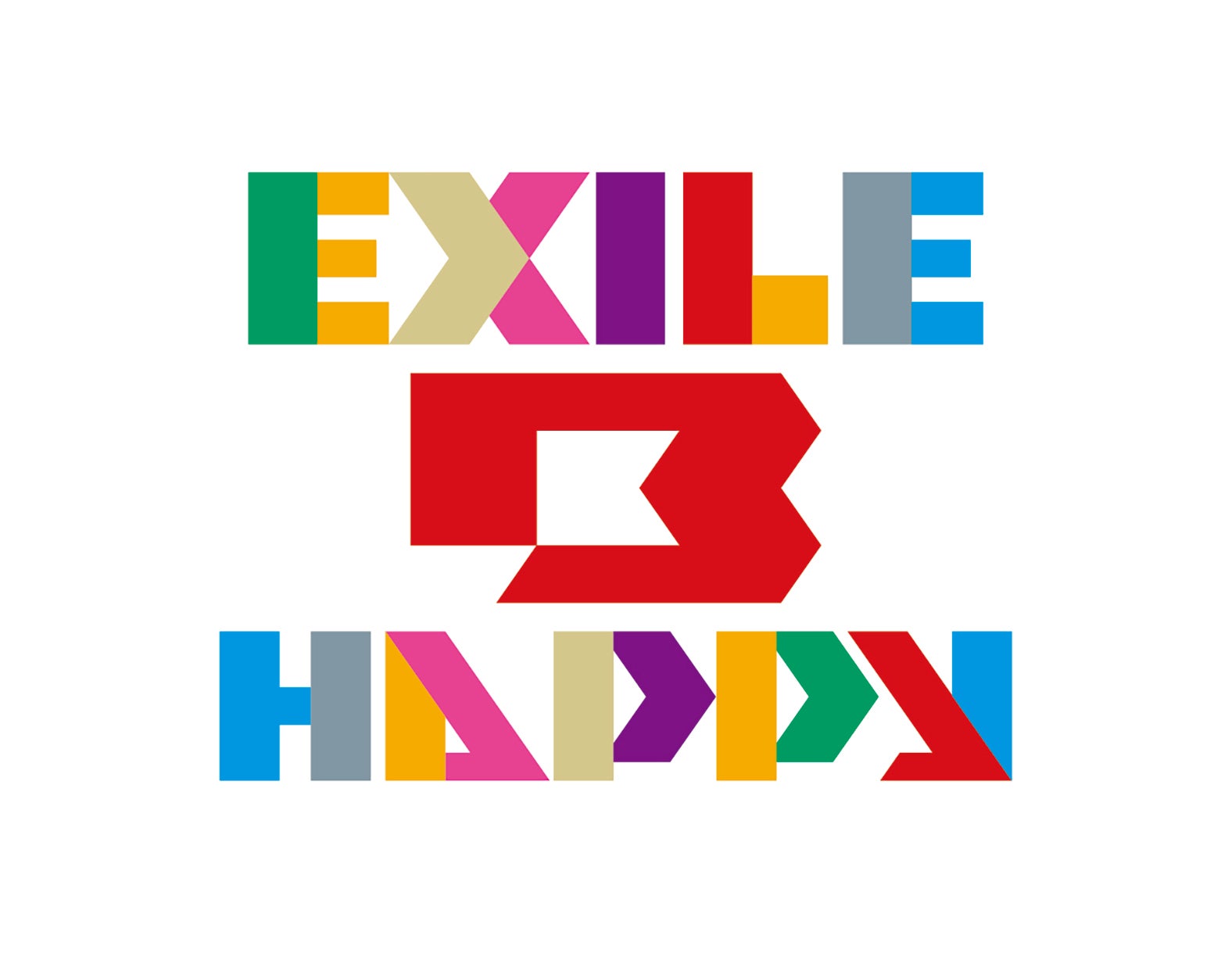 EXILE B HAPPYロゴ（提供写真）