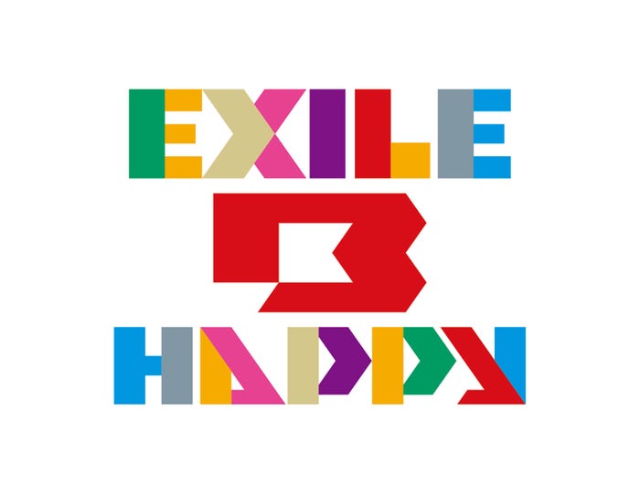 EXILE B HAPPYロゴ(提供写真)