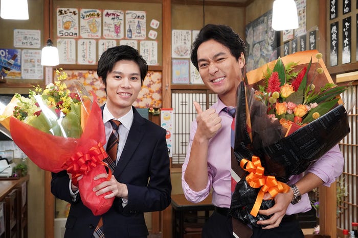 萩原利久、渡辺大(C)日本テレビ