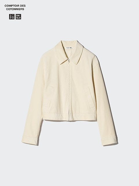 ユニクロのコーデュロイショートジャケット