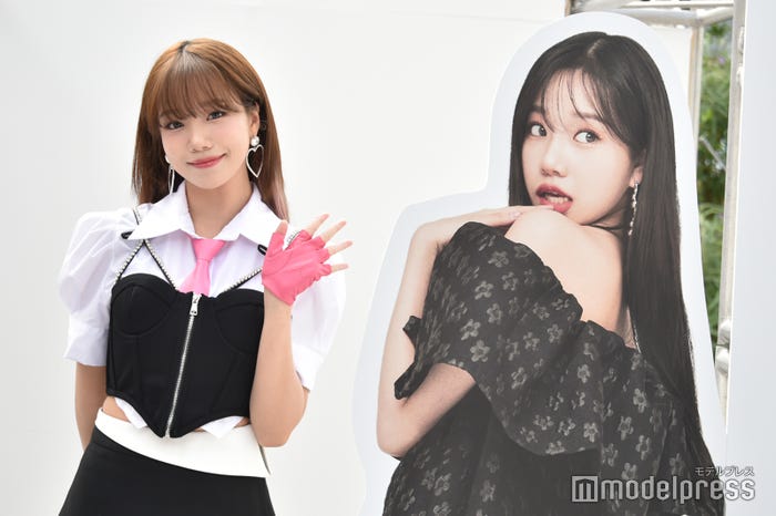 Instagramのフレームと映るチョ・ユリ(C)モデルプレス