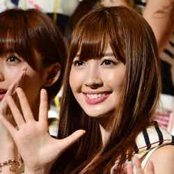握手会を欠席したAKB48小嶋陽菜（「22ndシングル 選抜総選挙『今年もガチです』」より）