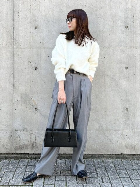 モノトーン コーデ 秋 モノトーン コーデ 秋