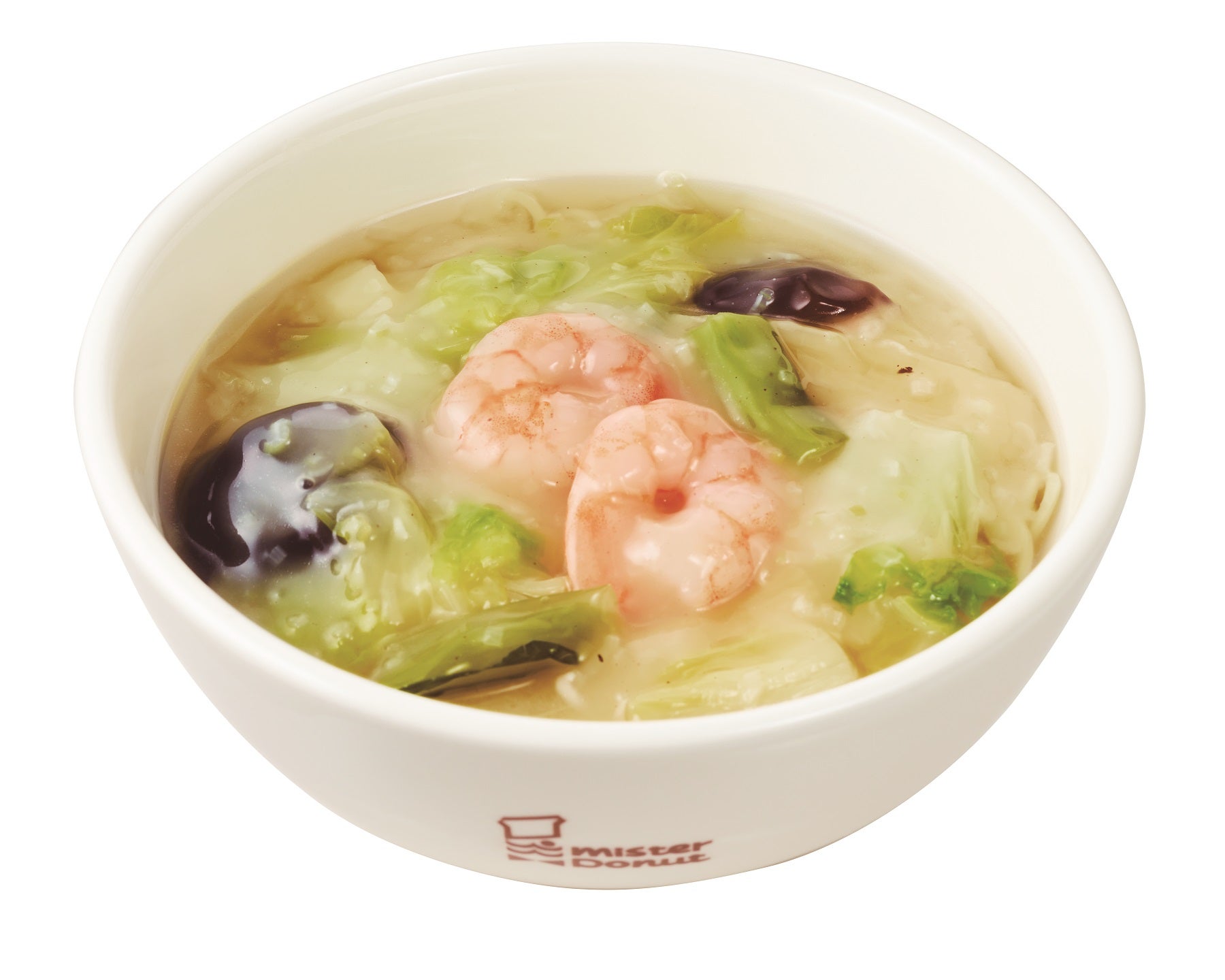 海老野菜そば／画像提供：ダスキン