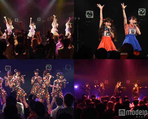 注目のグループ集結!生うどん、ベルハー、Ange☆Reve、SiAM&POPTUNeら「新進気鋭アイドル祭」でパフォーマンス