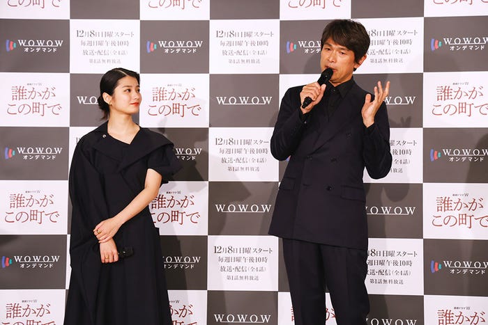 蒔⽥彩珠、江口洋介(C)WOWOW