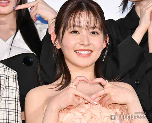 久間田琳加、ミニスカから美脚スラリ 背中ざっくりバックショットも公開「美しすぎる」「憧れ」と反響