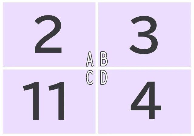 数字を選ぶ心理テスト