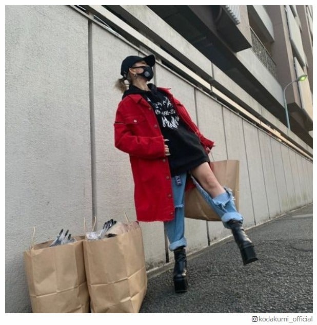 倖田來未、夫と洋服シェア「ほとんど旦那の買ったものをネコババ」 仲良しエピソードに反響