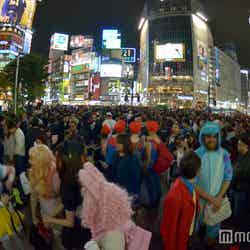 ＜ハロウィン＞渋谷大パニック、厳戒態勢もお祭り騒ぎ （C）モデルプレス