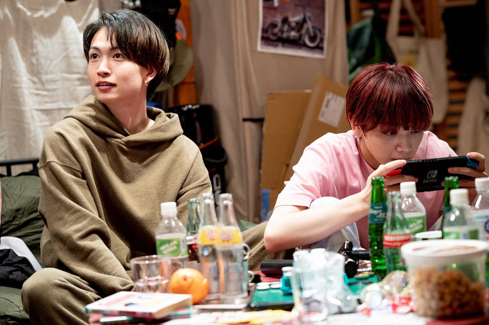 綱啓永、宮世琉弥「君の花になる」第1話より（C）TBS