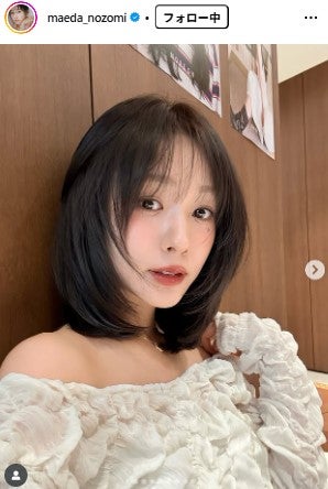 前田希美Instagramより