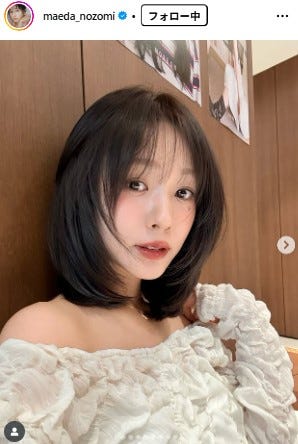 前田希美Instagramより