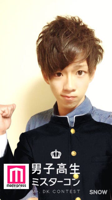 「ファボ数」2位:神田卓佳 「男子高生ミスターコン2016」近畿地方/ファイナリスト発表