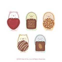 アクリルクリップ(ランダム5種)税込770円(C)2025 San-X Co.,Ltd.All Rights Reserved.