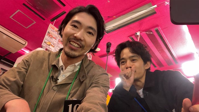 柄本佑、池松壮亮(C)テレビ朝日