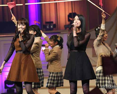 三吉彩花&松井愛莉“黄金コンビ”がサプライズ復帰 歌声披露でファン熱狂