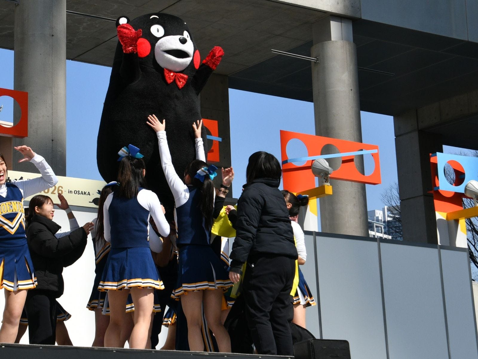 くまモンをリフト！＝2月21日・22日、大阪市
