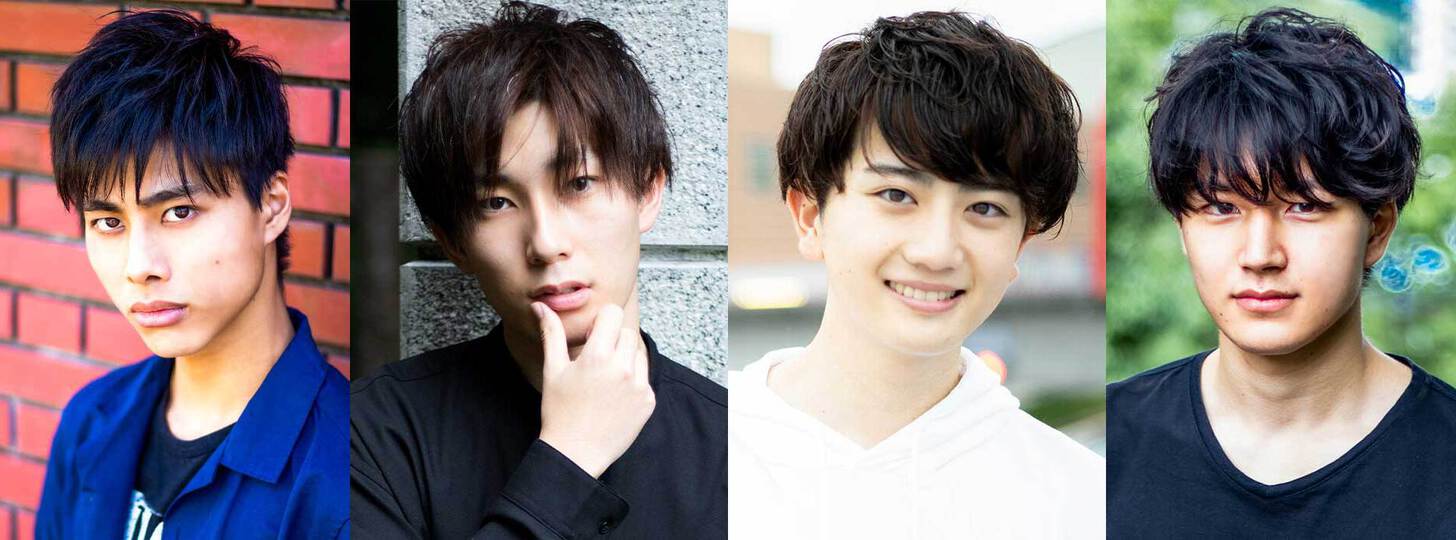 「The Brightest Award 2020（ミスター）」（左から）馬面海里、大村将嘉、文川智仁、陶山達平（提供写真） 齋藤舞（C）モデルプレス