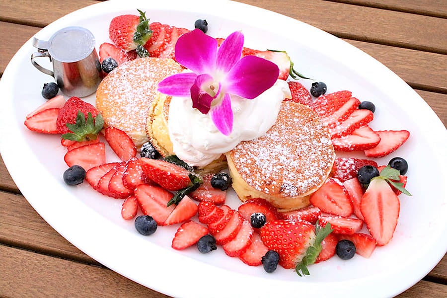 NORTHSHORE CAFÉ ＆ DAINING アクアシティお台場店 「パンケーキ ベリーベリー」（1,700円）