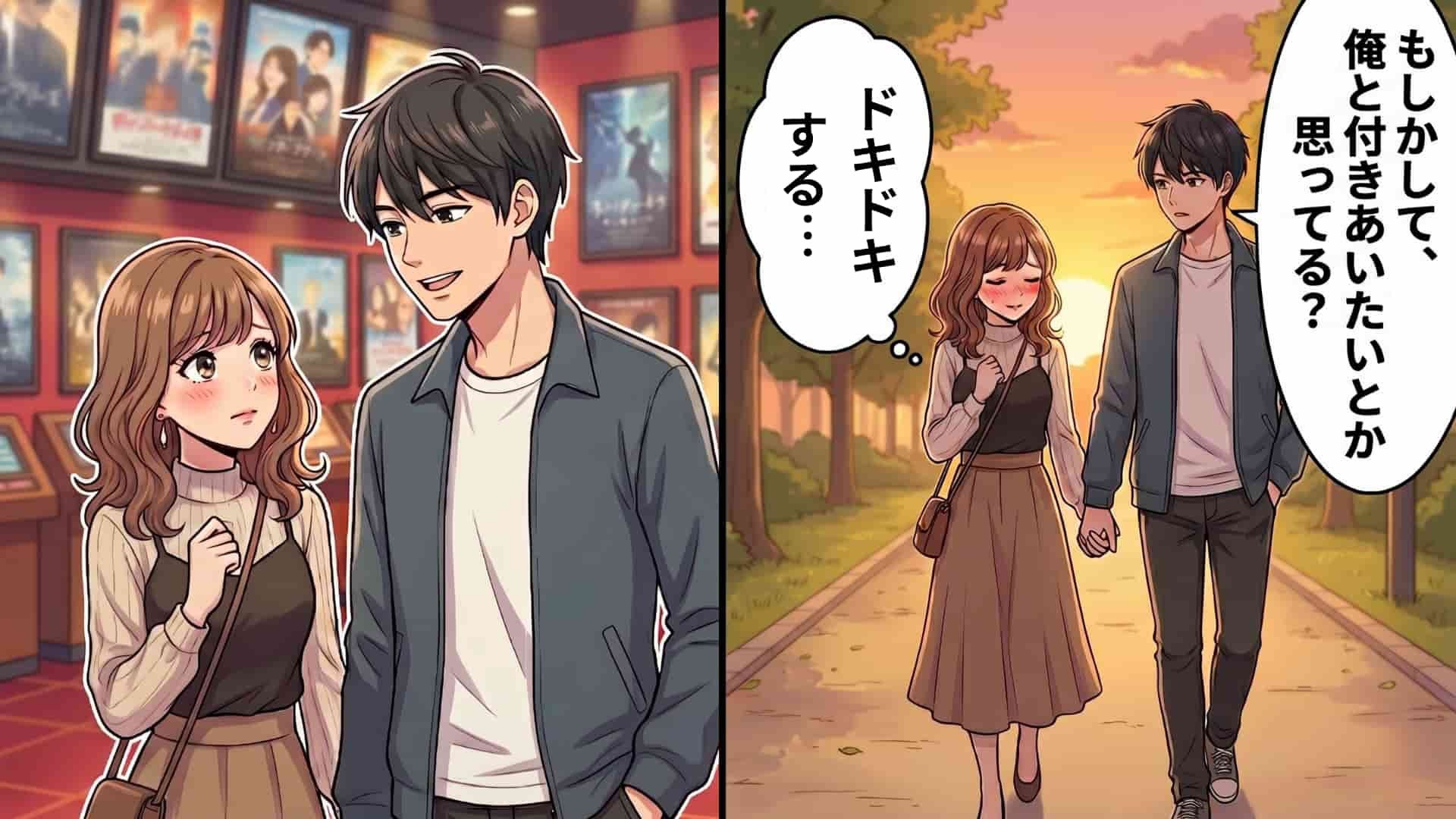 「俺と付きあいたいとか思ってる？」気になる彼が初デート中、手を繋いできて...浮かれる主人公に【まさかの悲劇】が！？
