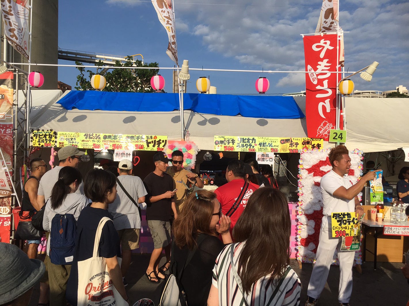 「amitapi」出店の様子（提供写真）