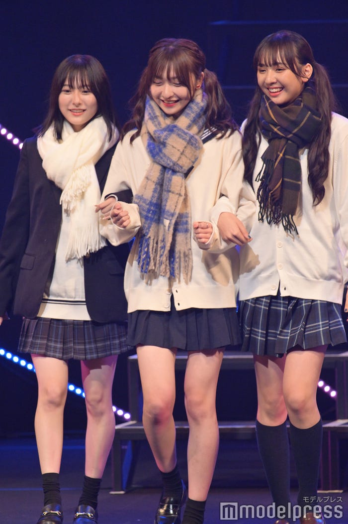 寺島季咲、横山莉華、清水あす香 (C)モデルプレス