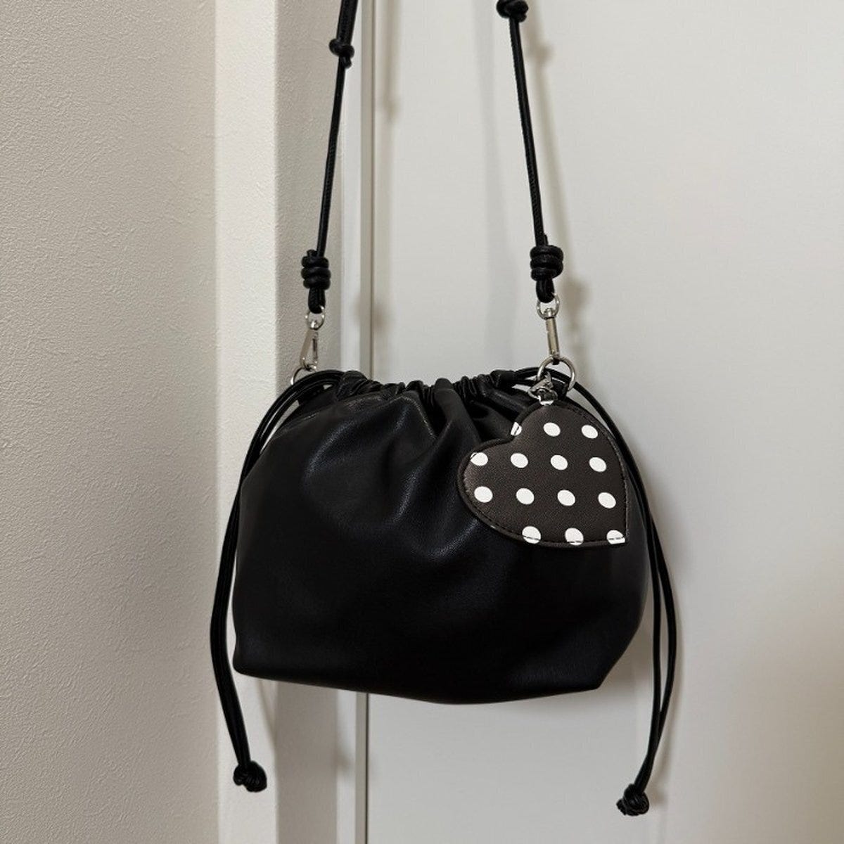 しまむら ハートチャーム付きショルダー(saori) しまむらのハートチャーム付きショルダー(saori)