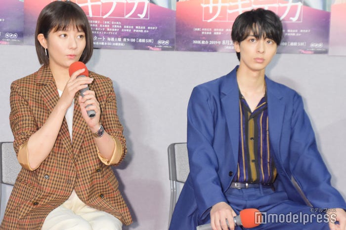 木村文乃、停電トラブルもお茶目に対応 高杉真宙と“真っ暗会見”<サギデカ>