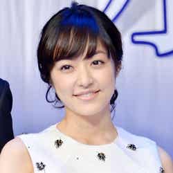 映画「永遠の0」完成報告会に出席した井上真央