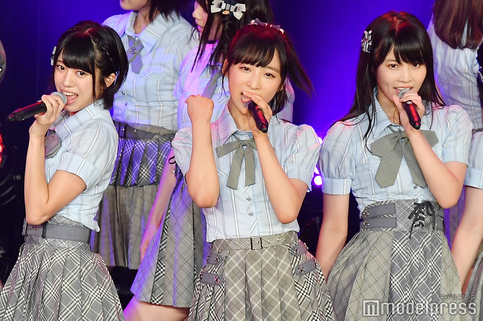 大西桃香、小栗有以、岡部麟／AKB48チーム8「TOKYO IDOL FESTIVAL 2018」 （C）モデルプレス