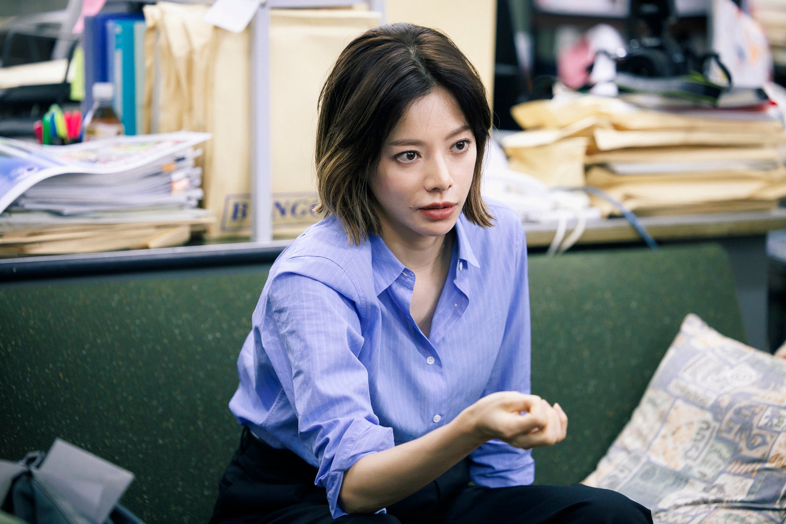 桜井ユキ「ライオンの隠れ家」第4話（C）TBS