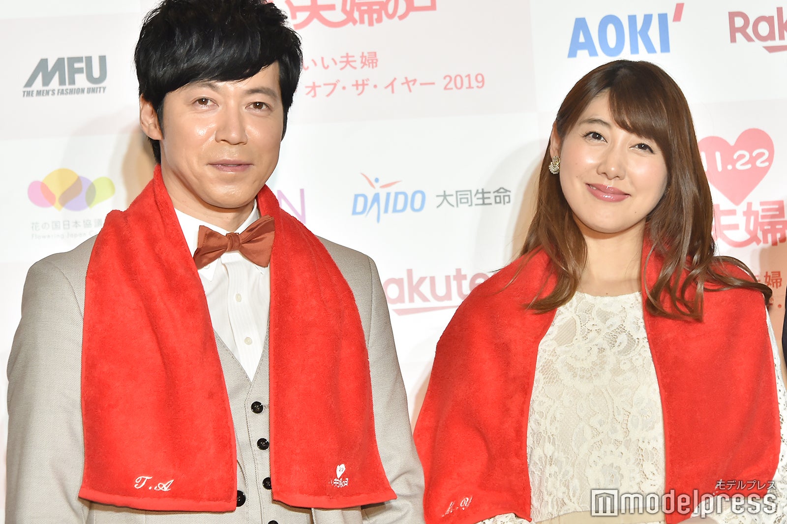 （左から）東貴博、安めぐみ（C）モデルプレス